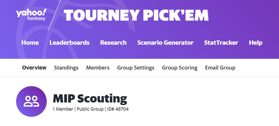 MIP Scouting Pick'Em